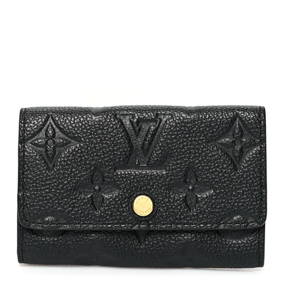 Louis Vuitton Empreinte Multicles 6 Key Holder Black 1 of 10