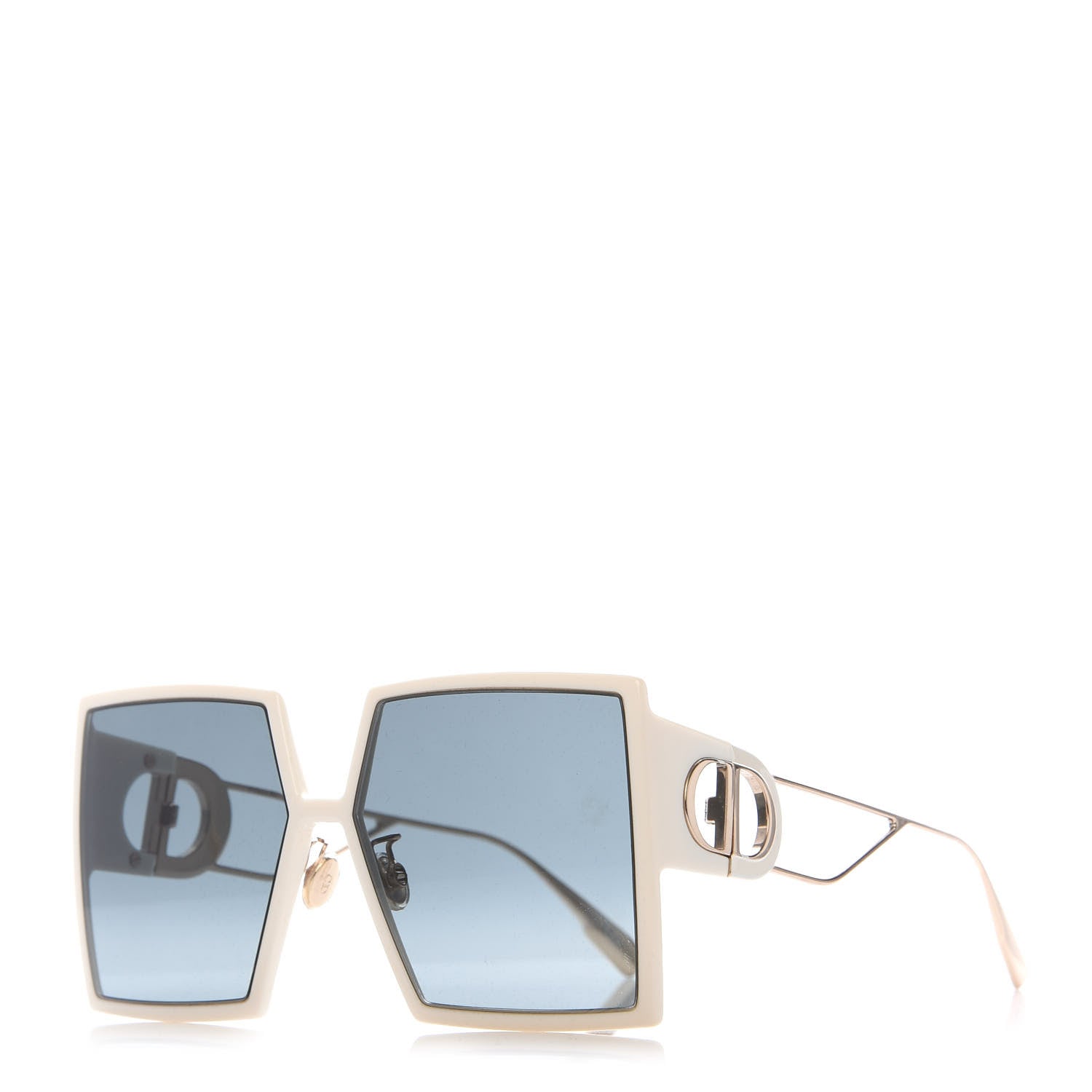 Christian Dior Square 30 Montaigne Sunglasses White 1 of 7