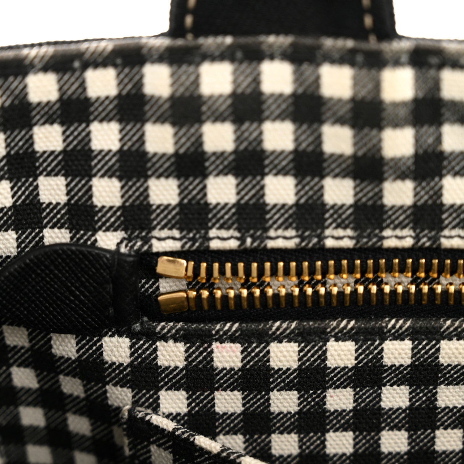 Prada Canapa Small Logo Tote Black Talco 13 of 17