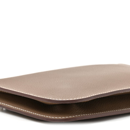 Hermes Evercolor Chaine d'Ancre Zipengo Pochette To Go Etoupe 10 of 11