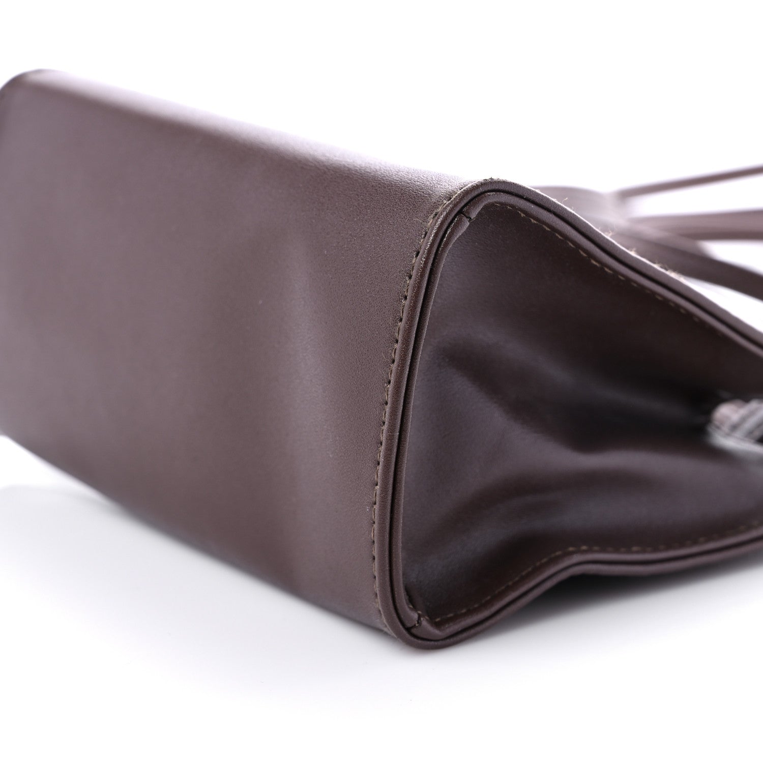 Telfar Vegan Leather Small Shopping Bag Chocolate 8 of 9