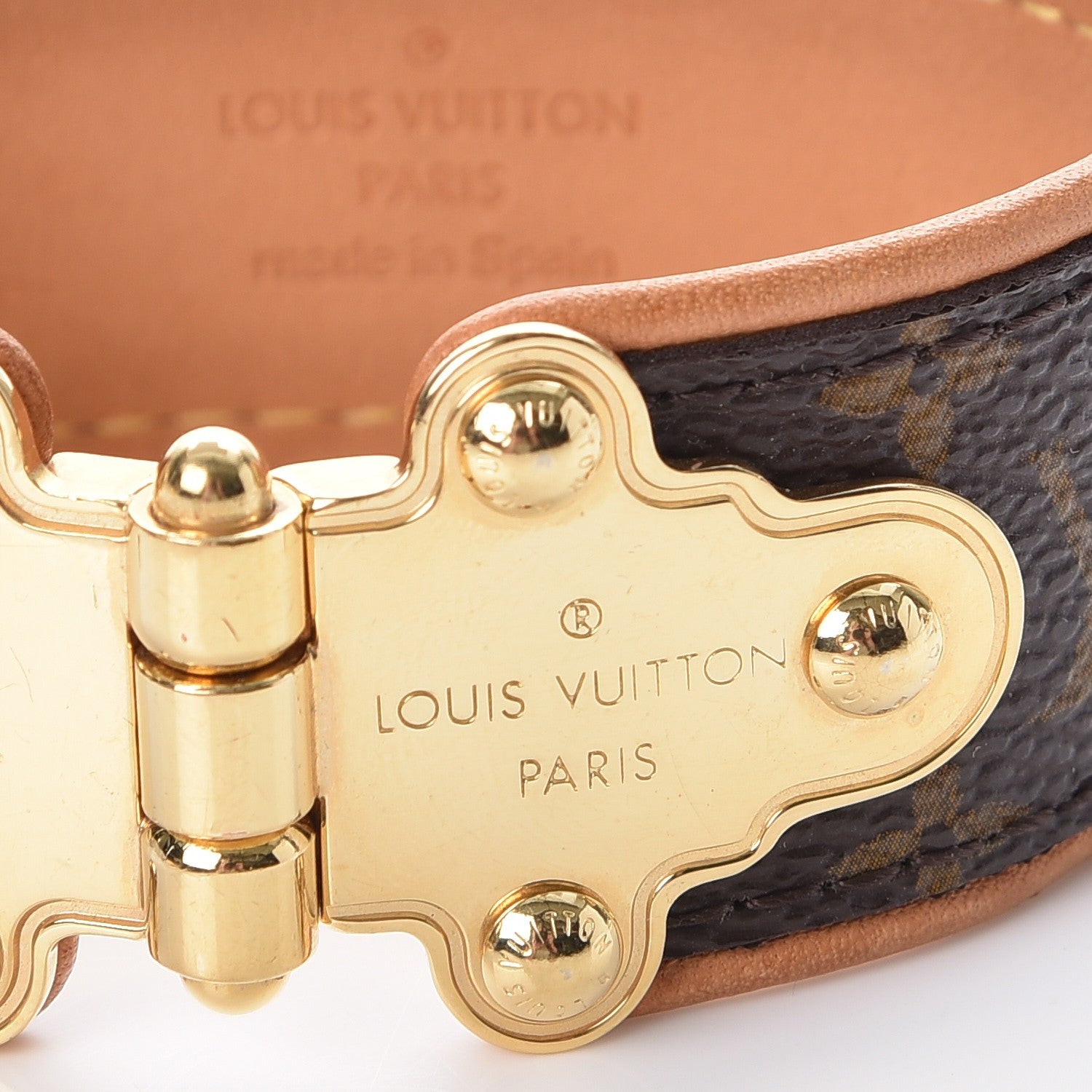 Louis Vuitton Monogram Save It Bracelet 19 6 of 8
