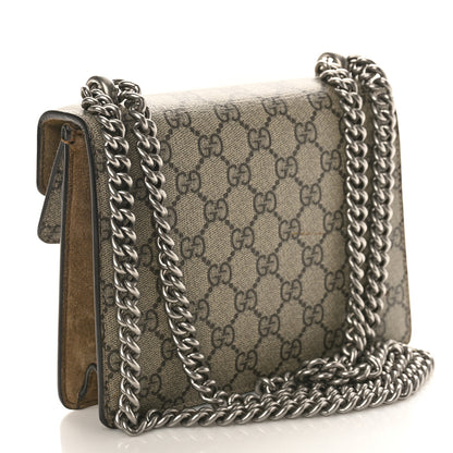 Gucci GG Supreme Monogram Mini Dionysus Shoulder Bag Taupe 2 of 11