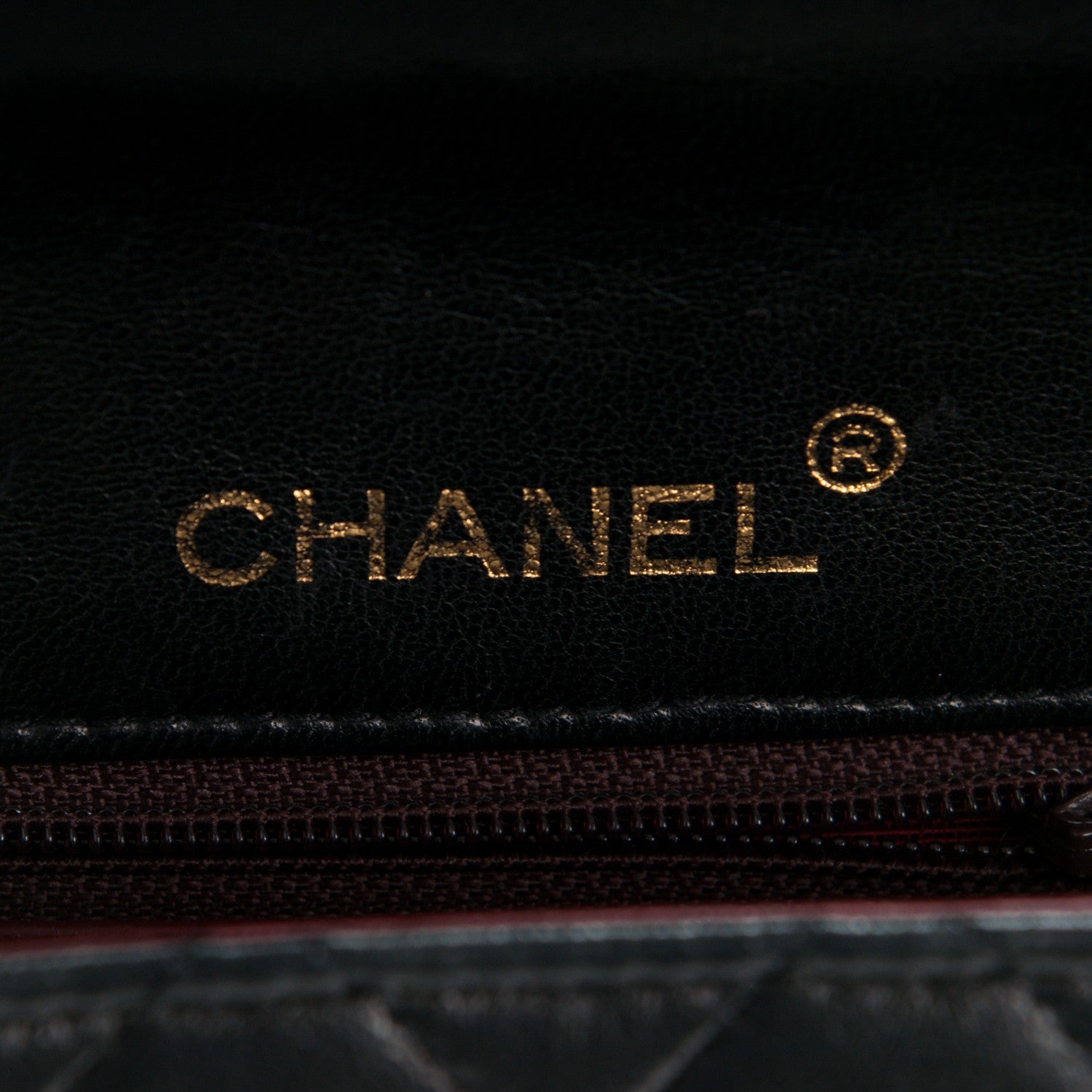 Chanel Lambskin Quilted Mini Square Flap Black 7 of 8