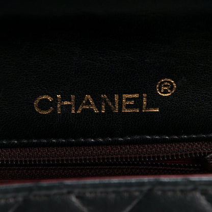 Chanel Lambskin Quilted Mini Square Flap Black 7 of 8
