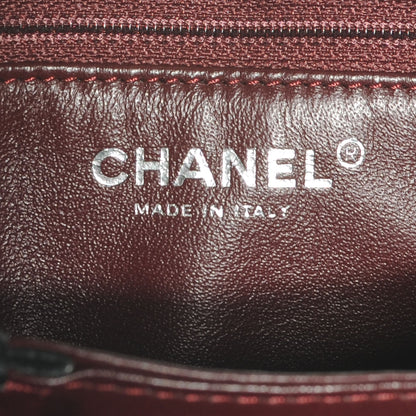 Chanel CC Lambskin Accordion Flap Black 6 of 7