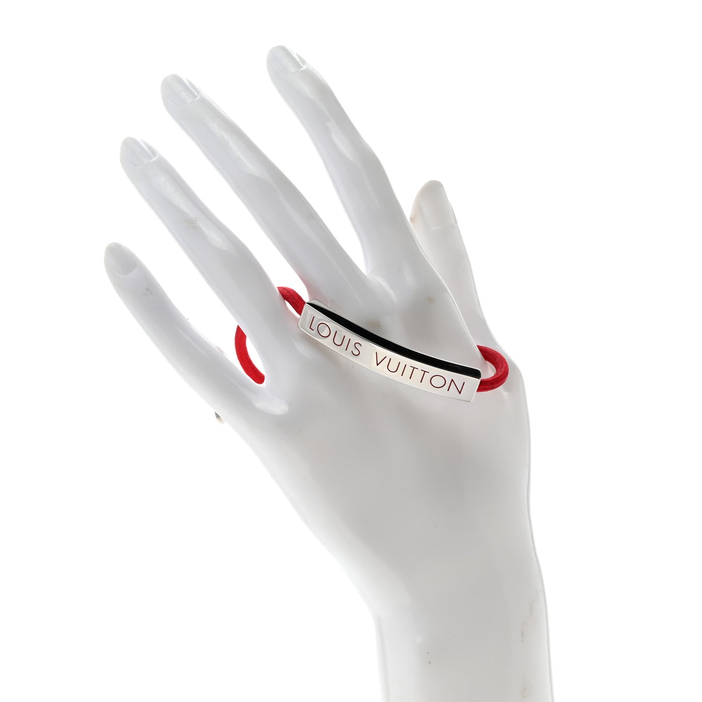 Nylon LV Space Bracelet Rouge