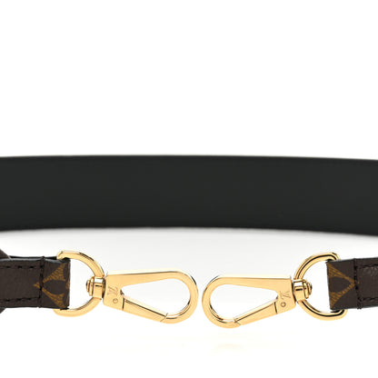 Louis Vuitton Monogram Bandouliere Shoulder Strap Black 3 of 6