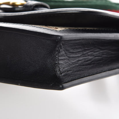 Gucci Monogram Lady Web Convertible Wallet Black 9 of 10
