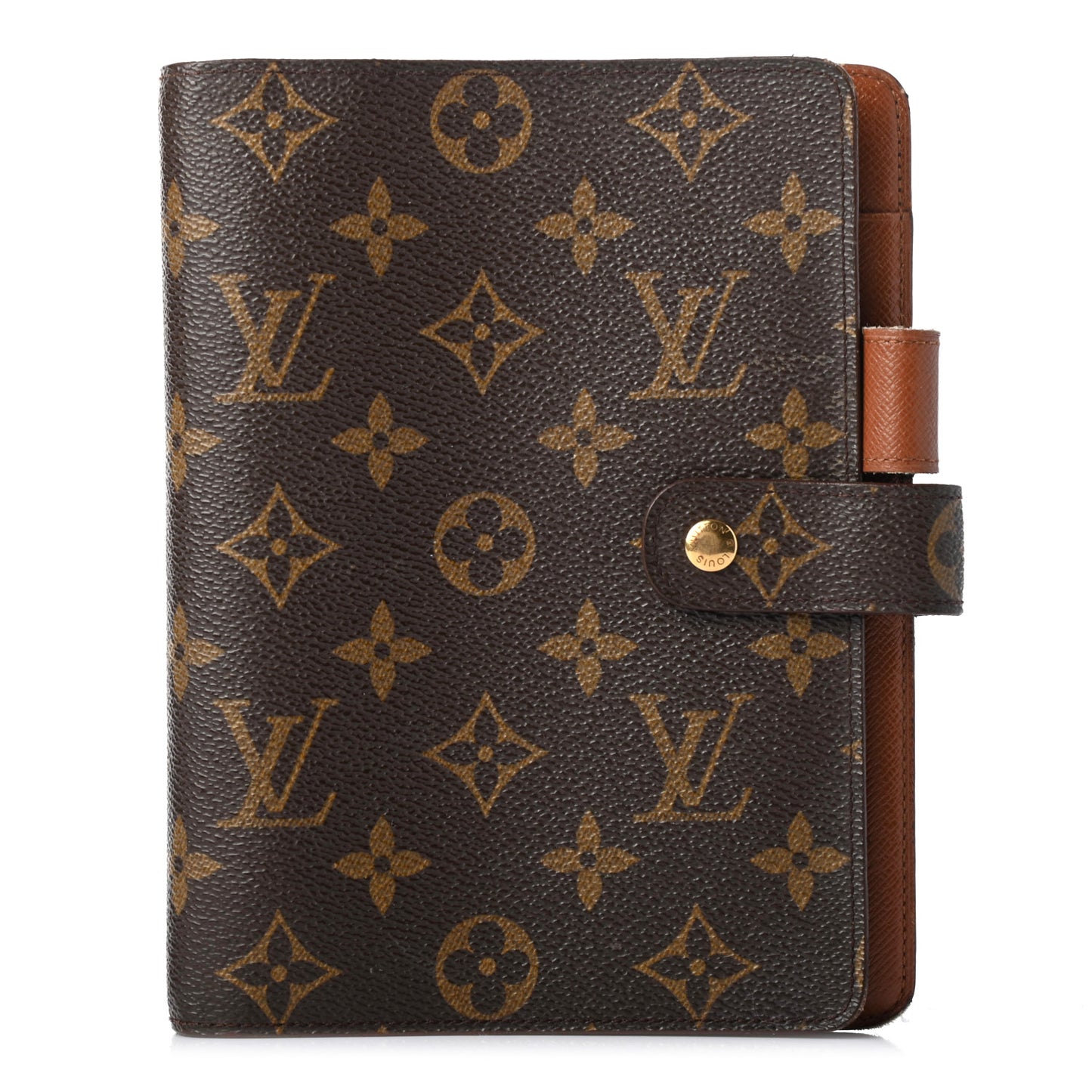 Monogram Medium Ring Agenda Cover