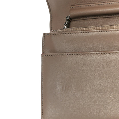 Chanel Vinyl Lipstick Wallet On Chain WOC Beige 10 of 14