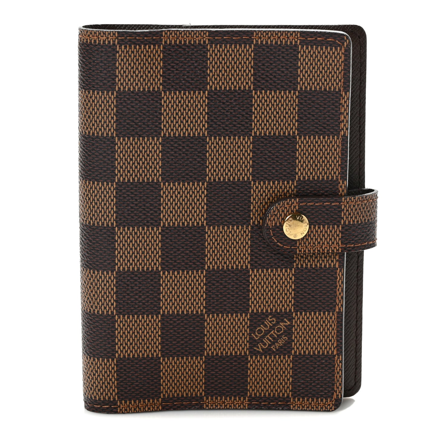 Damier Ebene Small Ring Agenda Cover