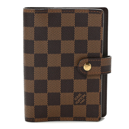 Louis Vuitton Damier Ebene Small Ring Agenda Cover 1 of 6