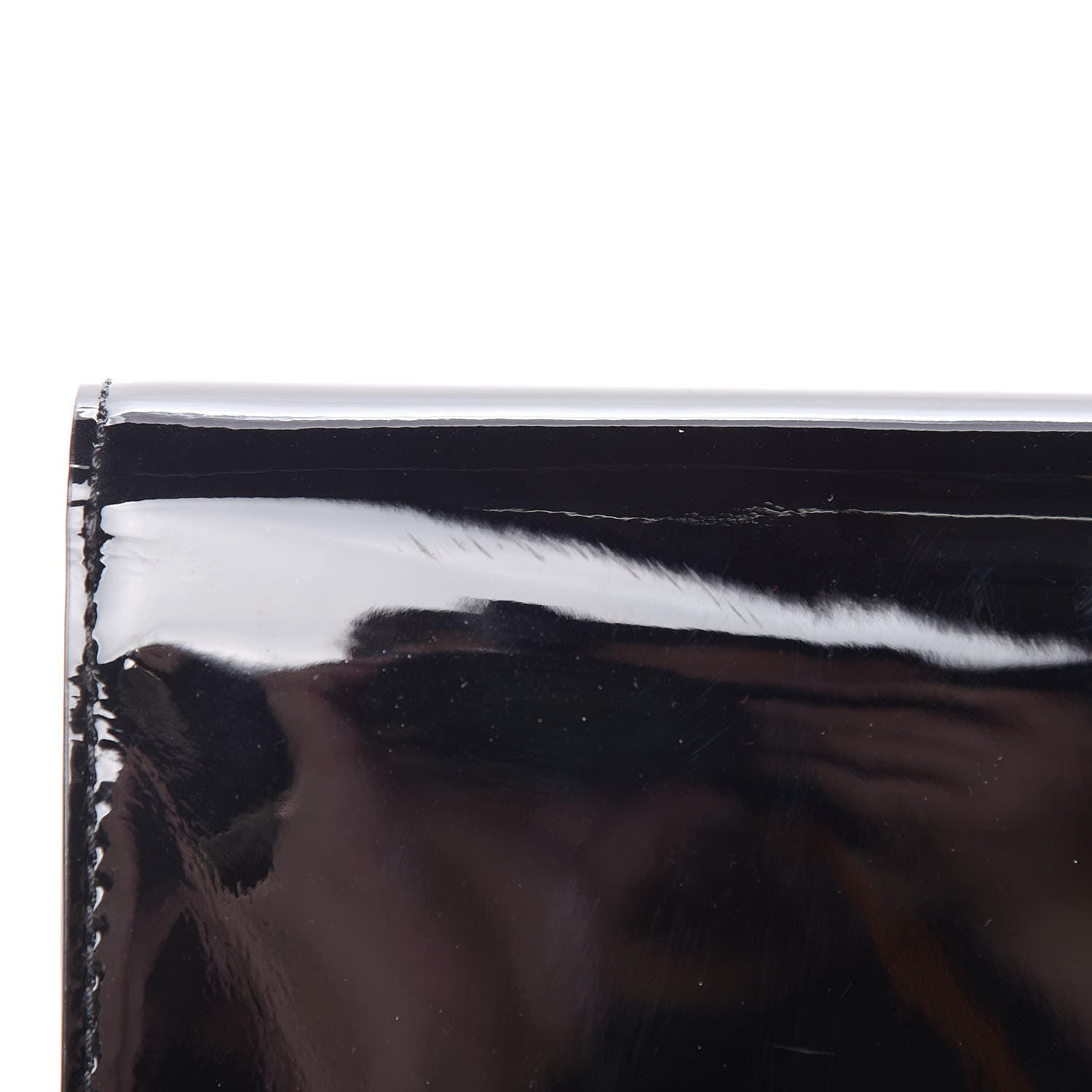 Louis Vuitton Patent Louise Clutch Black 9 of 9