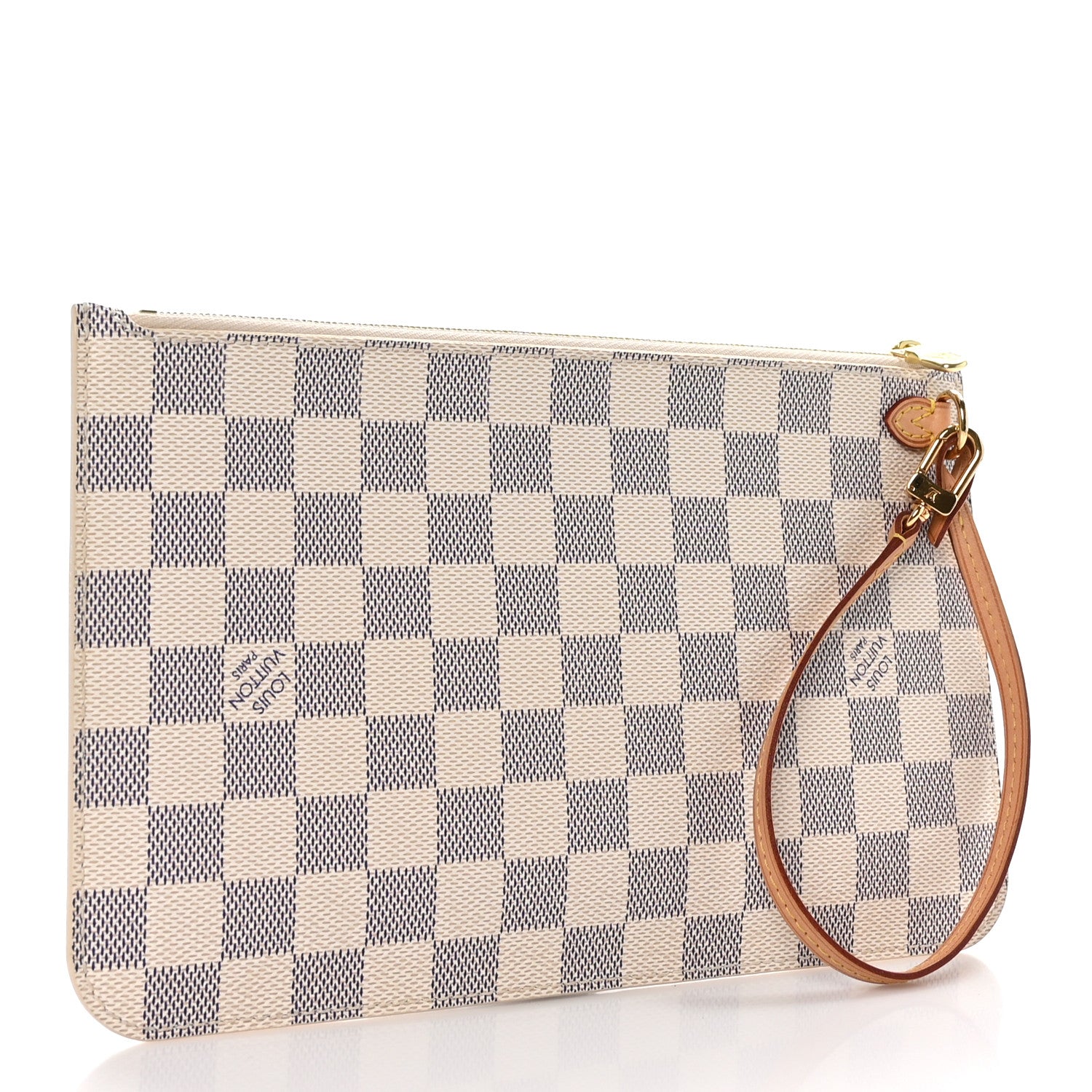 Louis Vuitton Damier Azur Neverfull MM GM Pochette 3 of 7