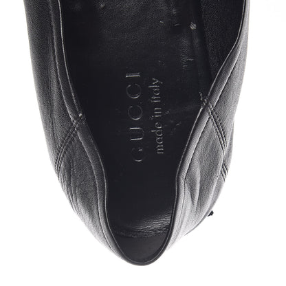 Gucci Lambskin Kingsnake Embroidered Mens Brixton Horsebit Loafers 11 Black 14 of 20