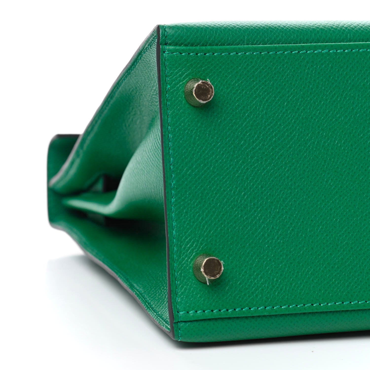 Hermes Epsom Kelly Sellier 28 Vert Vertigo 5 of 10