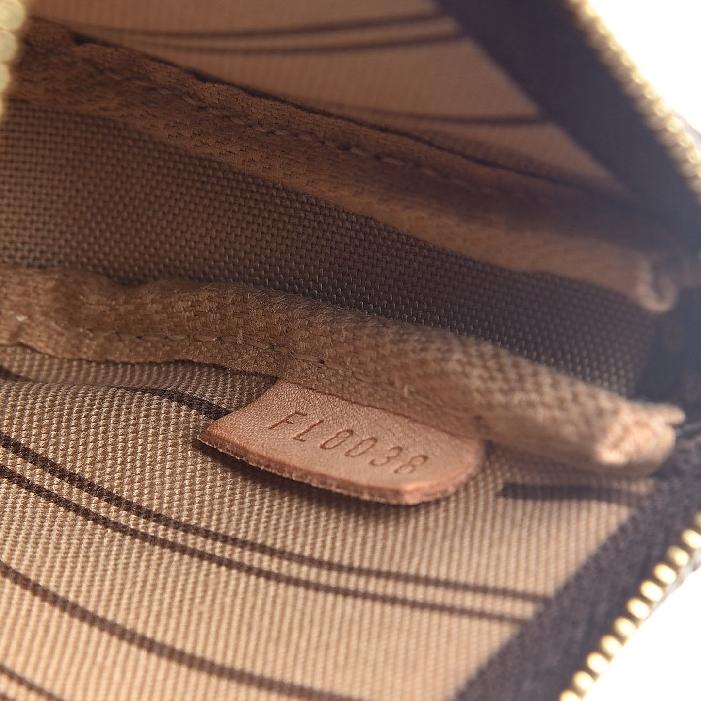 Monogram Complice Trunks and Bags Mini Pochette Accessories Beige