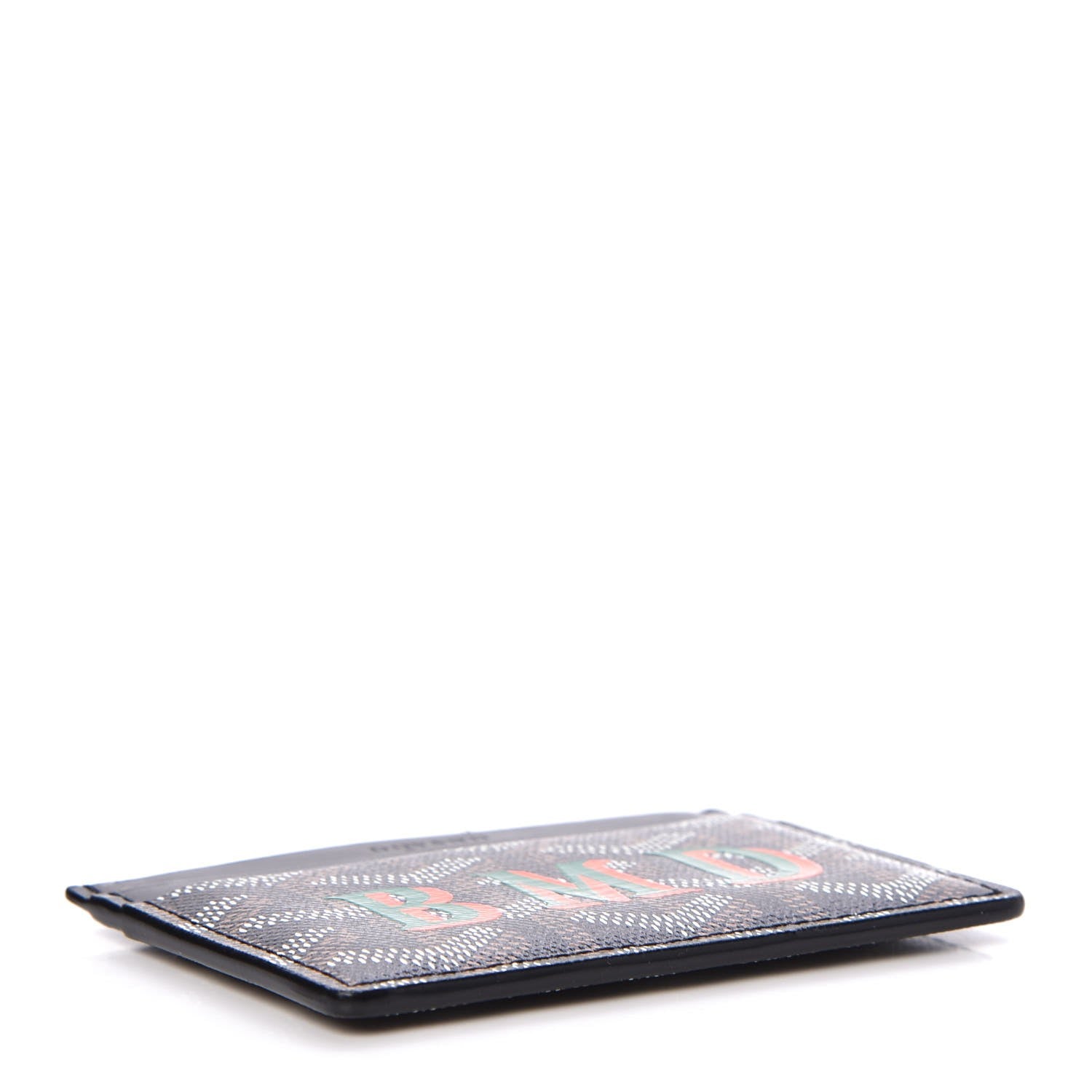 Goyard Goyardine Saint Sulpice Card Holder Black 4 of 8
