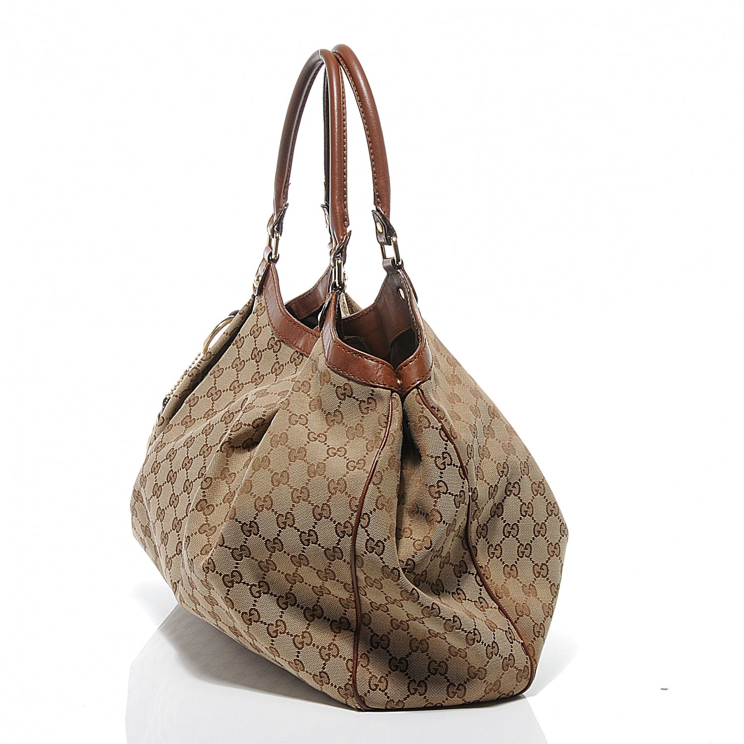 Gucci Monogram Large Sukey Light Brown 8 of 13
