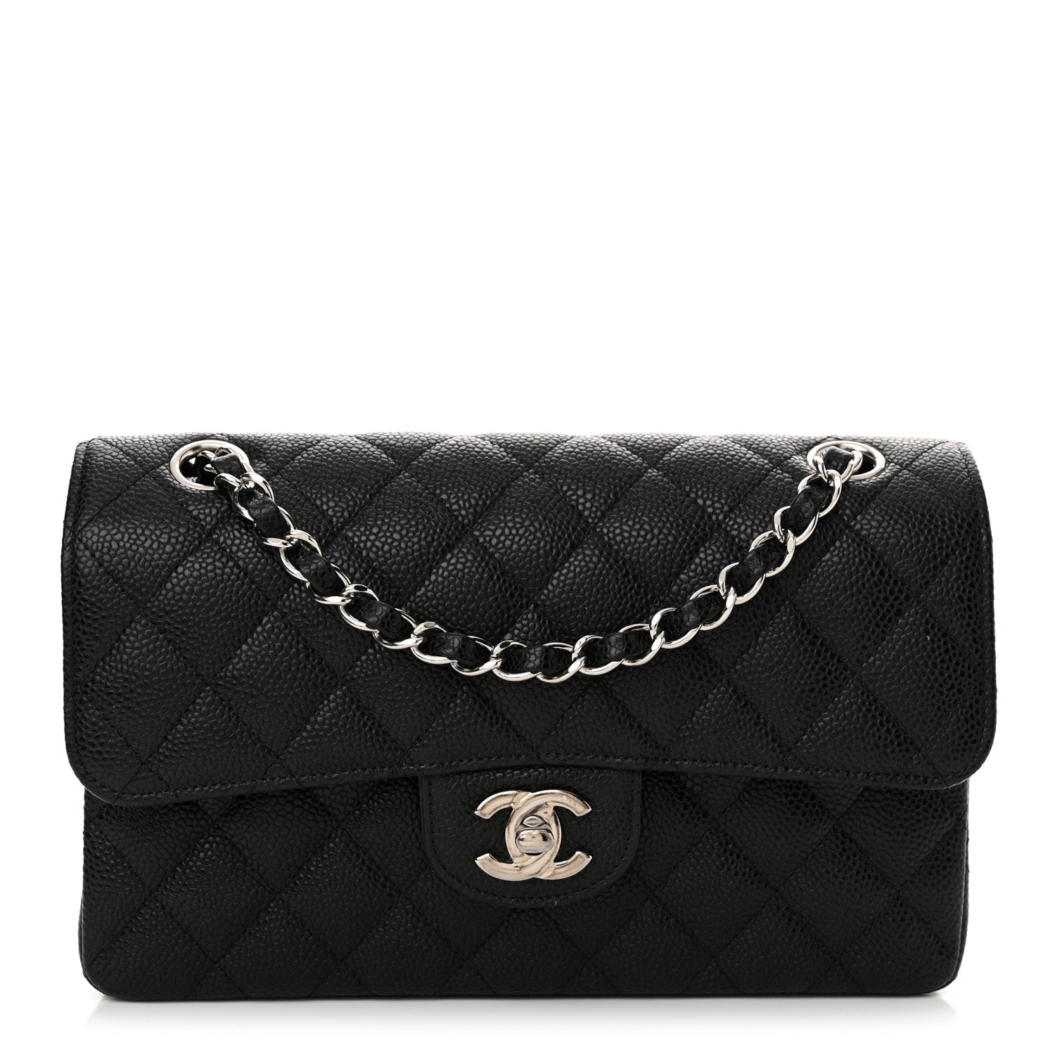 Chanel Caviar Quilted Small Double Flap Black 1 of 11