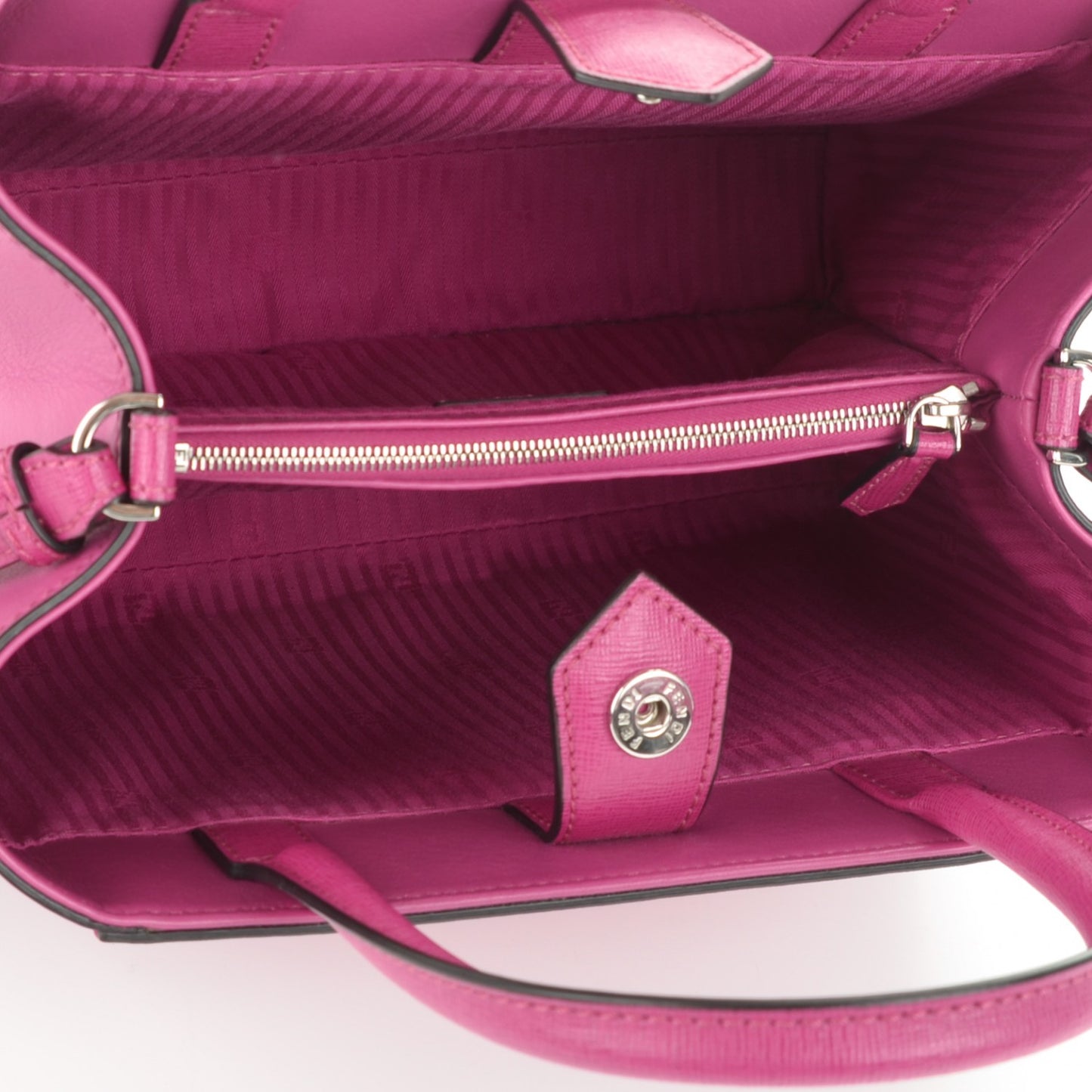 Vitello Elite Petite 2Jours Tote Magenta
