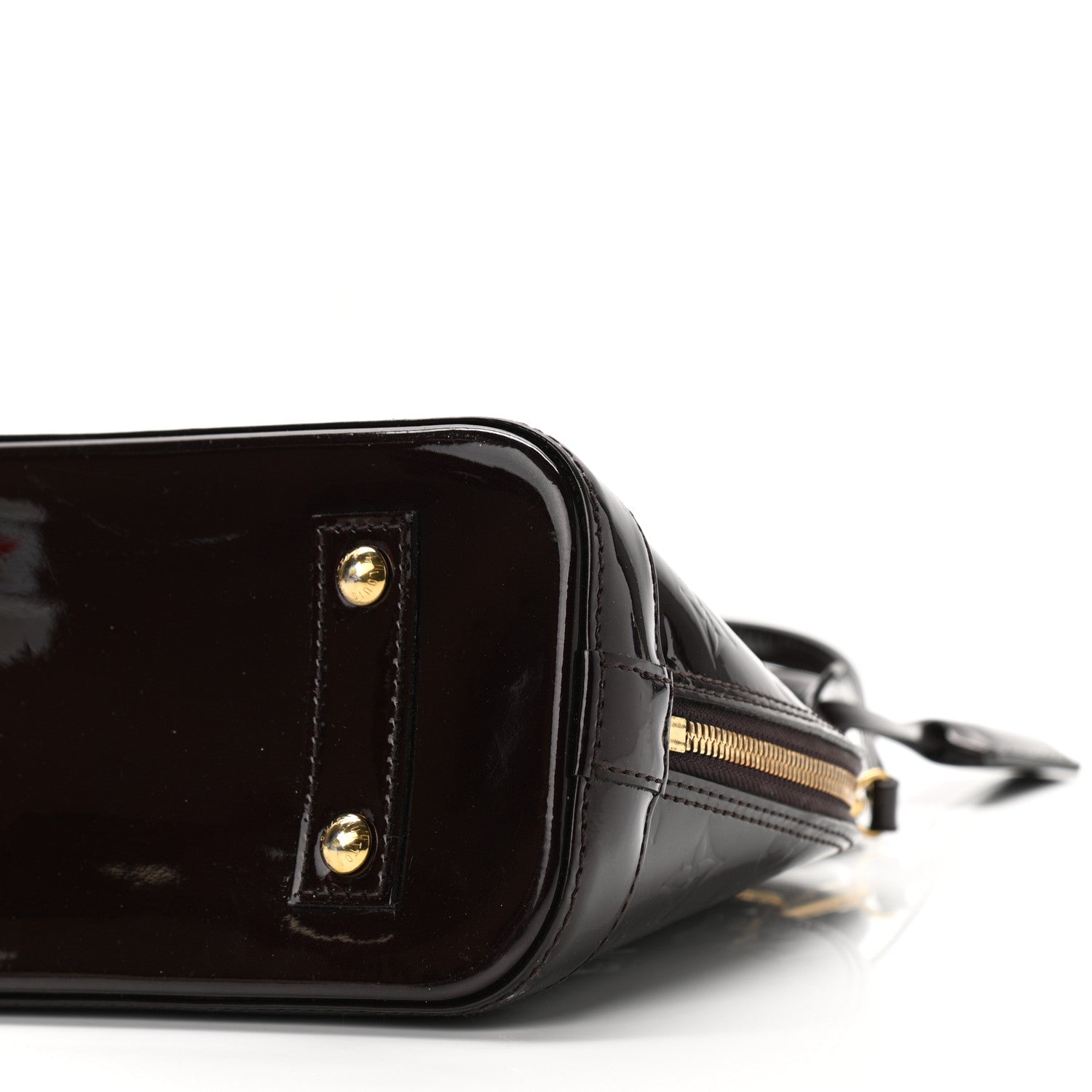 Louis Vuitton Vernis Alma BB Amarante 9 of 10