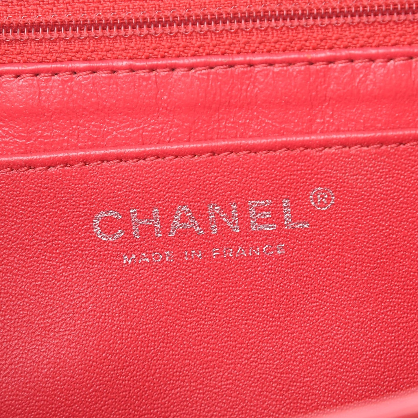 Washed Caviar Quilted Maxi Single Flap Fuchsia