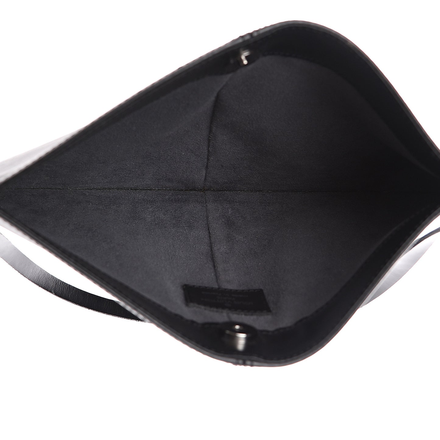 Epi Demi Lune Pochette Black