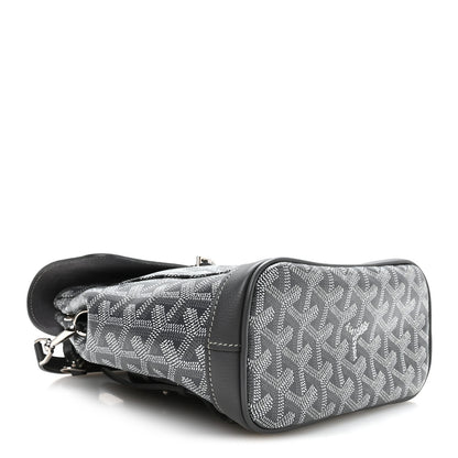 Goyard Goyardine Calfskin Mini Alpin Backpack Grey 3 of 8