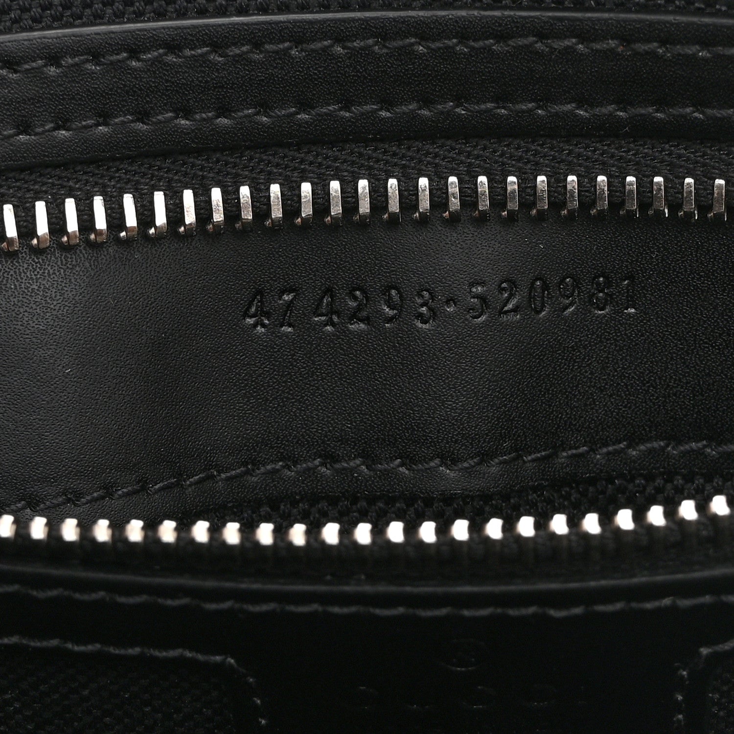 Gucci Soft GG Supreme Monogram Web Belt Bag Black Grey 7 of 11