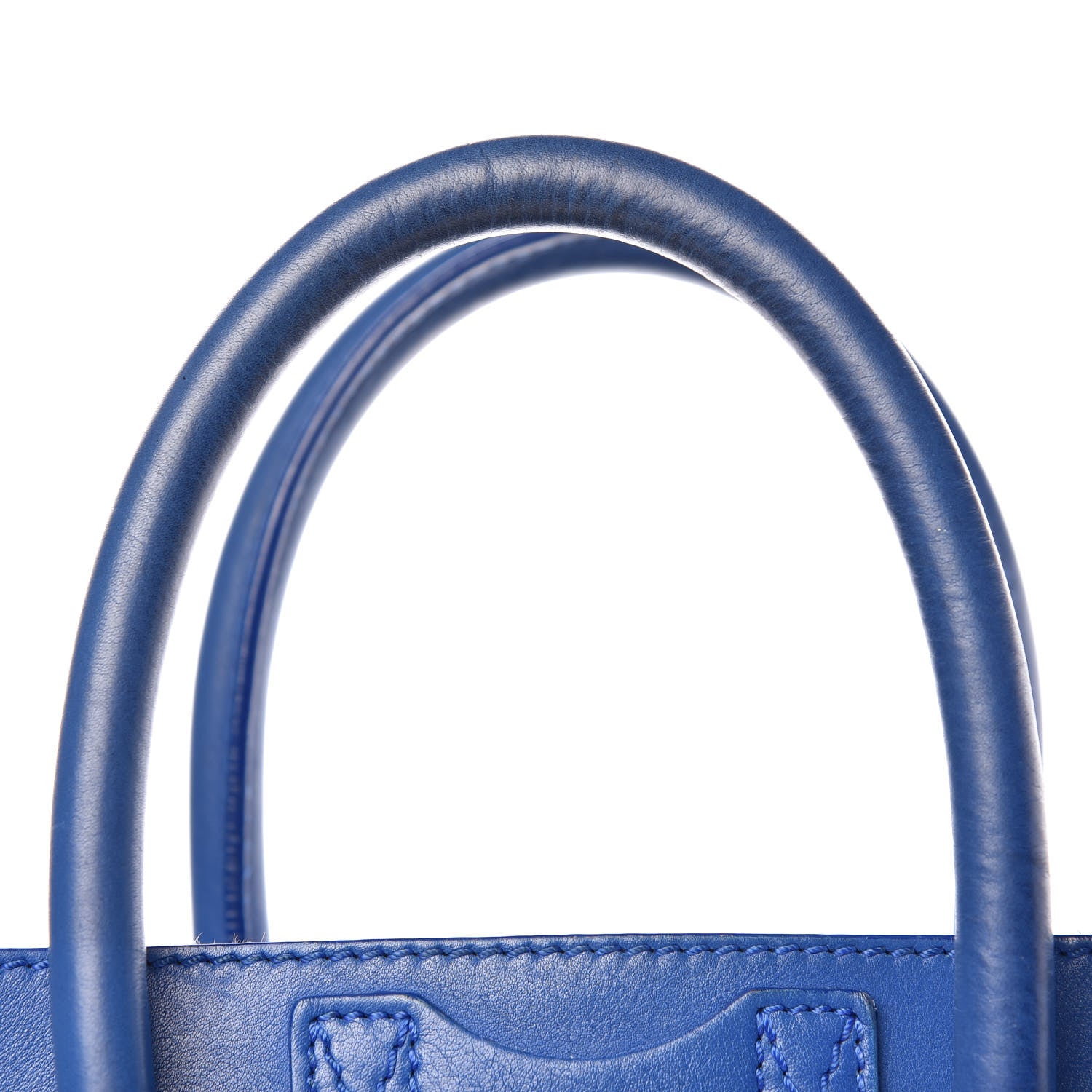 Celine Smooth Calfskin Mini Luggage Royal Blue 19 of 31