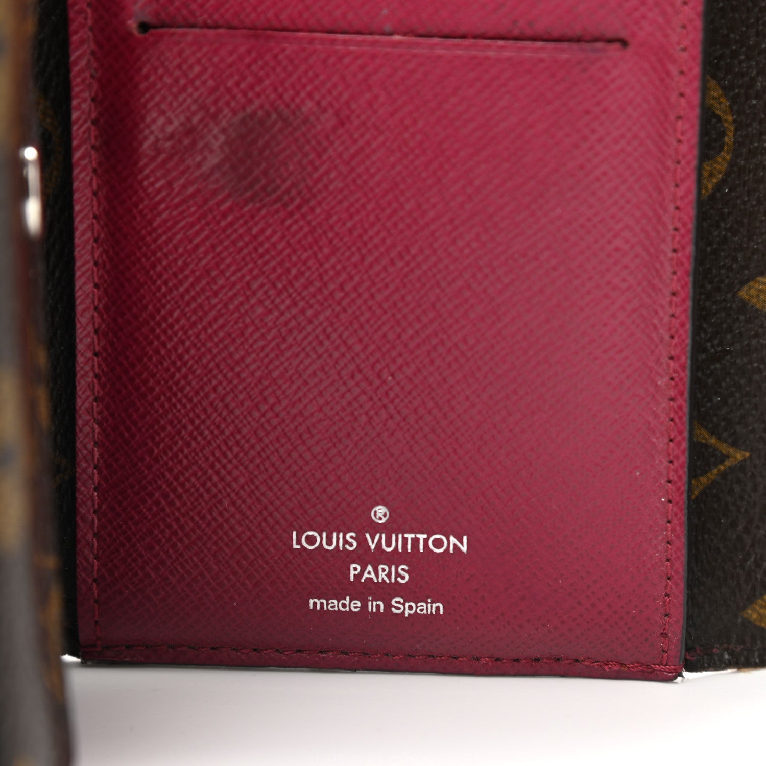 Louis Vuitton Epi Monogram Marie-Lou Compact Wallet Fuchsia 6 of 17