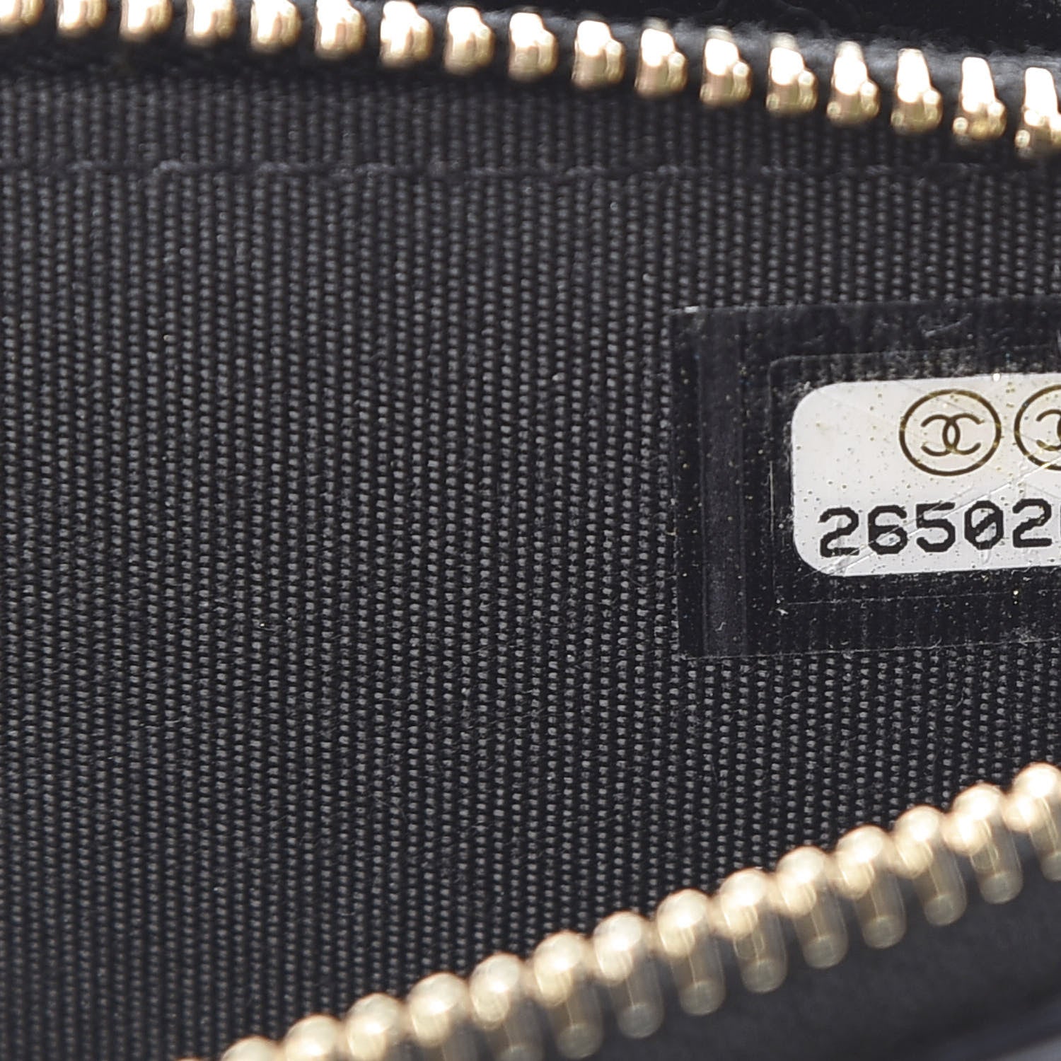 Chanel Caviar Quilted CC Filigree Clutch With Chain Black 10 of 16