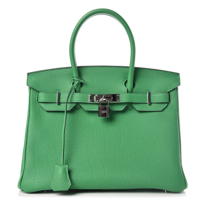 Hermes Togo Birkin 30 Bambou 1 of 31