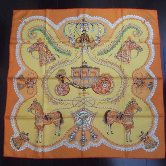 Silk Paperoles Scarf 90