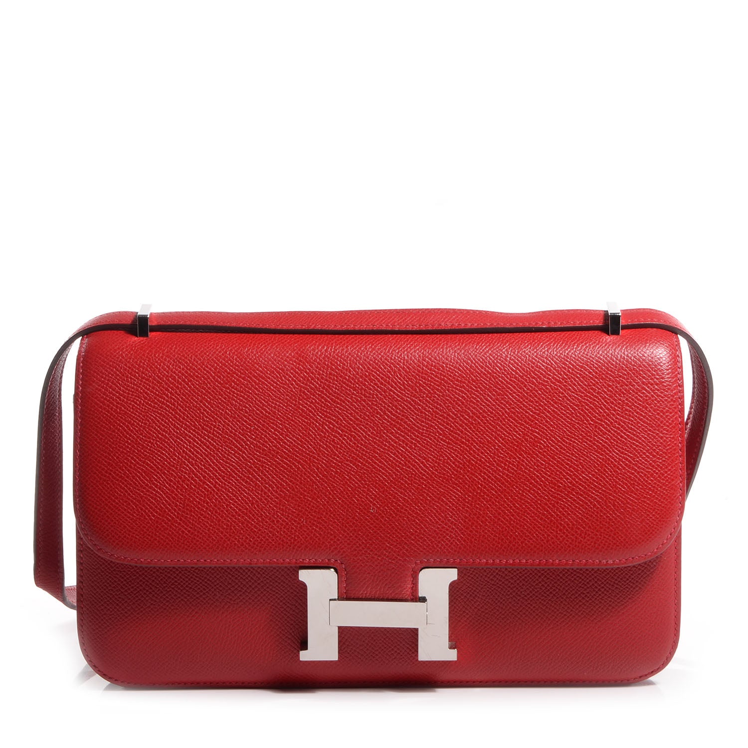 Hermes Epsom Constance Elan 25 Rouge Casaque 1 of 9