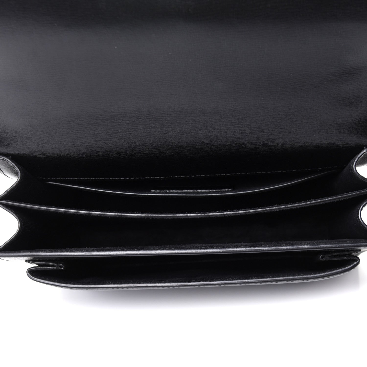 Saint Laurent Calfskin Medium Monogram Sunset Black 4 of 9