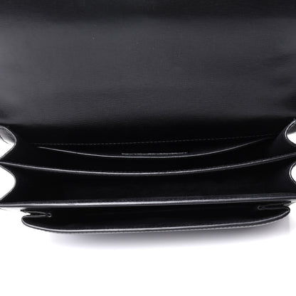 Saint Laurent Calfskin Medium Monogram Sunset Black 4 of 9