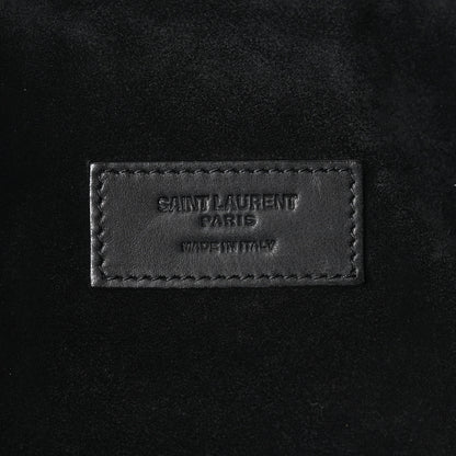 Saint Laurent Calfskin Rive Gauche Sling Bag Black 7 of 11