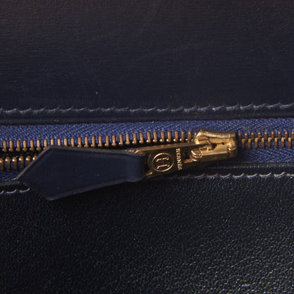 Hermes Box Kelly Retourne 32 Indigo 29 of 40