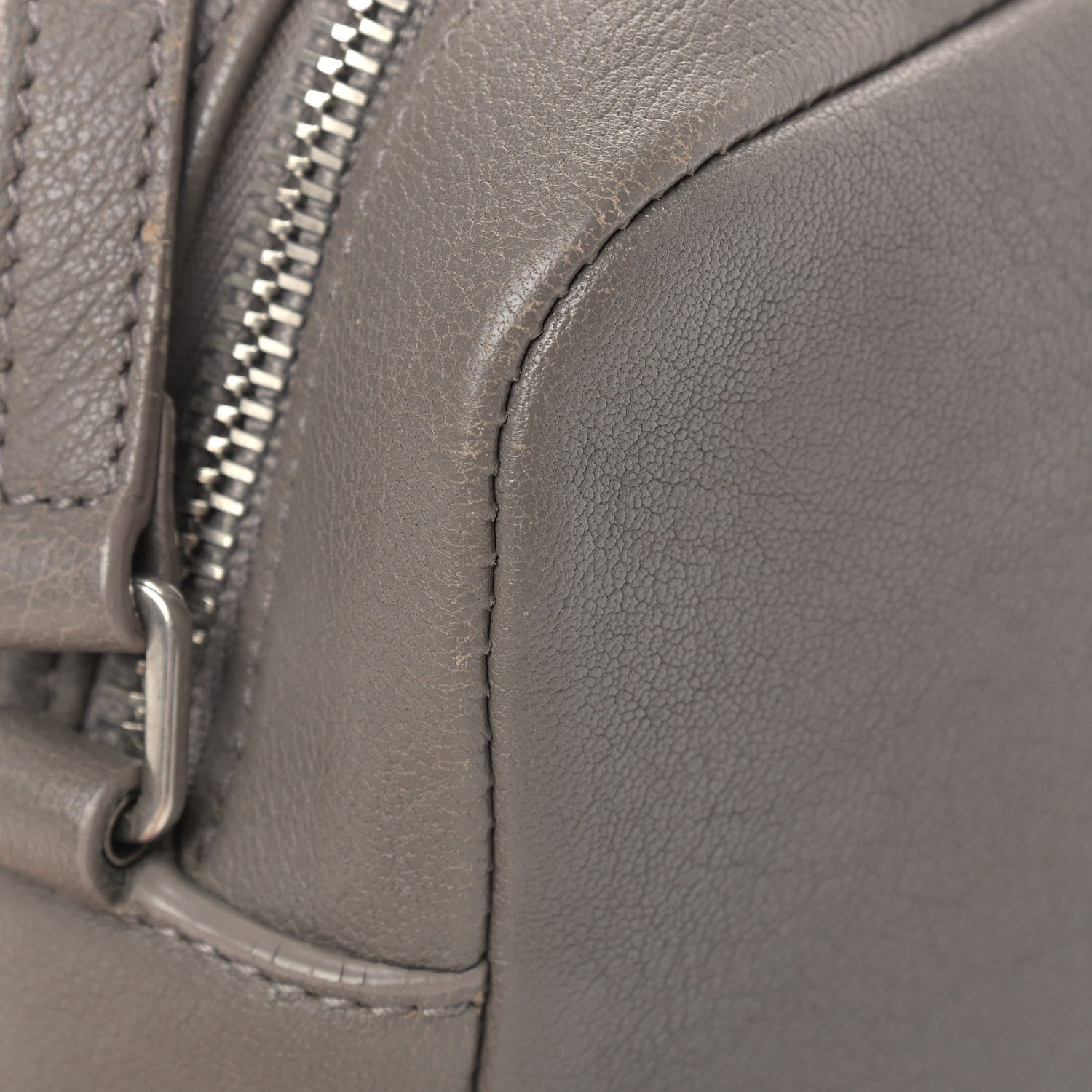 Saint Laurent Lambskin Monogram Small Lou Camera Bag Asphalt 12 of 17