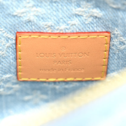 Louis Vuitton Monogram Denim Nano Speedy Sky Blue 6 of 9