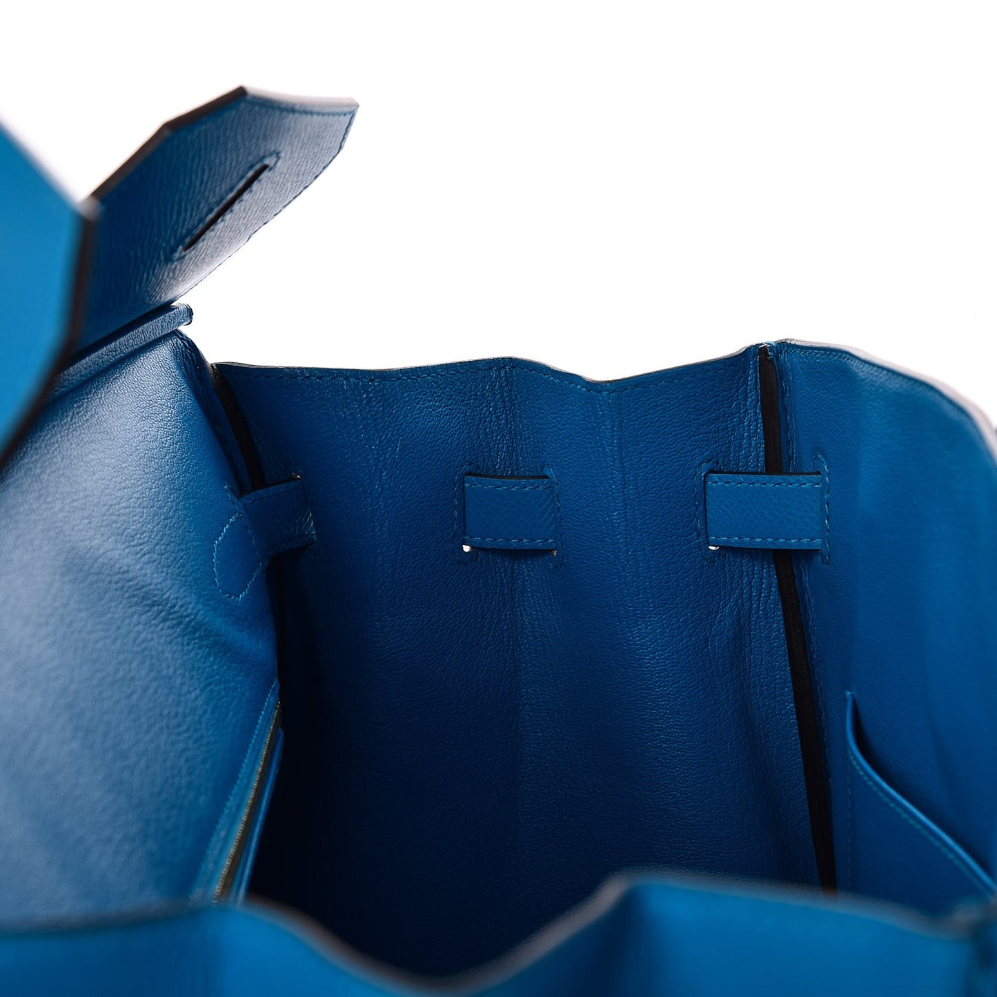 Epsom Birkin 35 Bleu Zanzibar