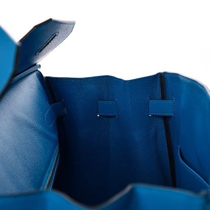 Hermes Epsom Birkin 35 Bleu Zanzibar 26 of 33