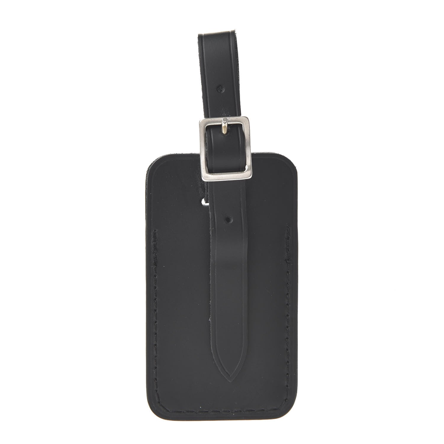 Louis Vuitton Calfskin Small Luggage Tag Black 1 of 5