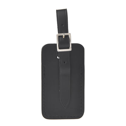Louis Vuitton Calfskin Small Luggage Tag Black 1 of 5