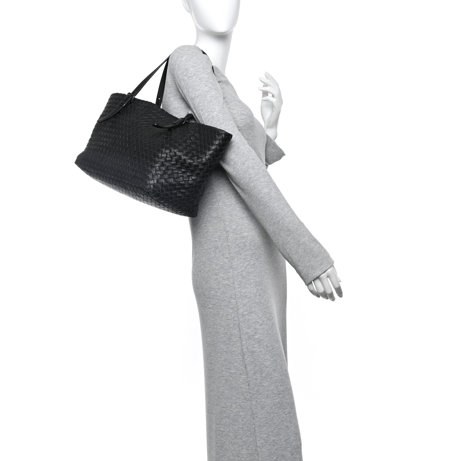 Bottega Veneta Nappa Intrecciato Medium Cesta Tote Black 2 of 23