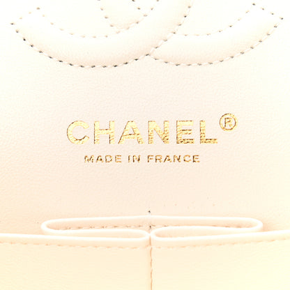 Chanel Caviar Quilted Small Double Flap White 6 of 11
