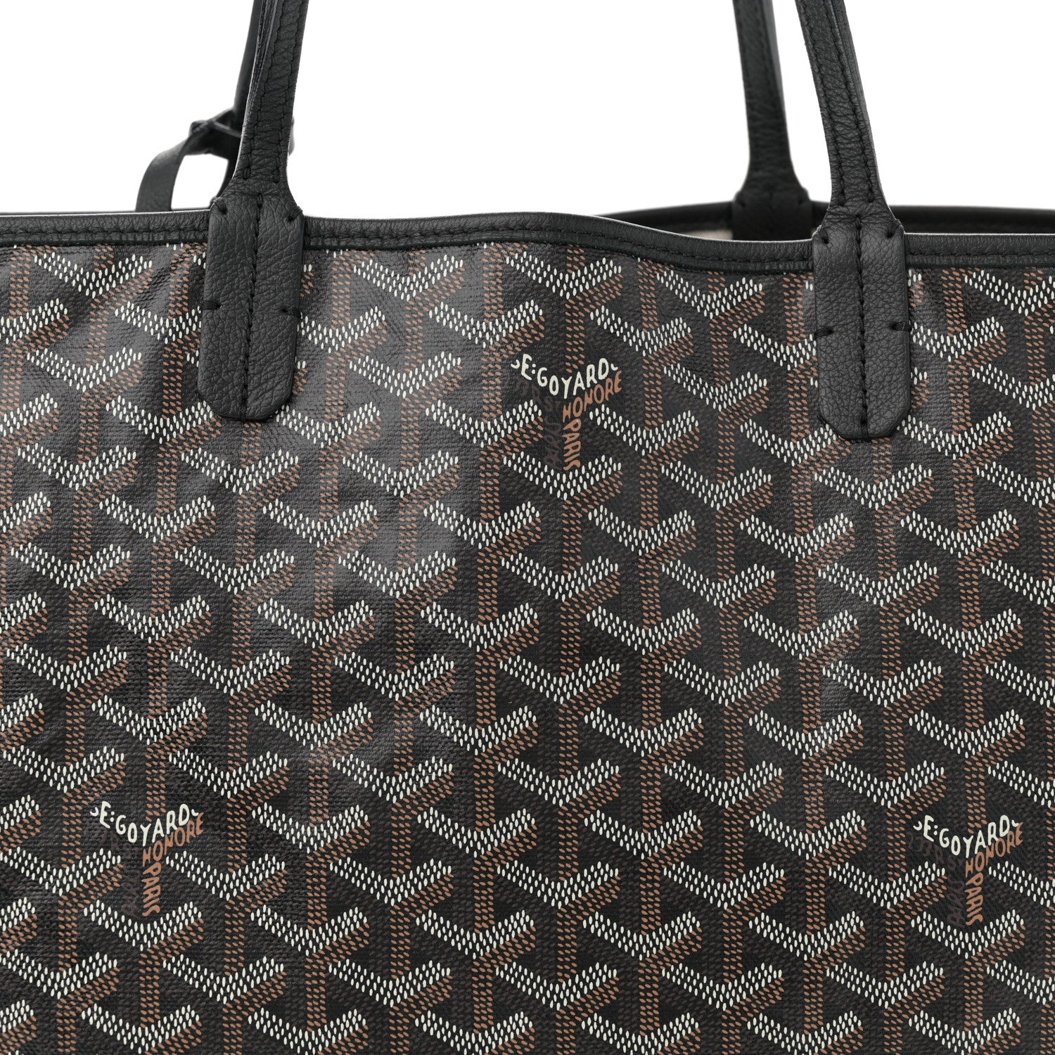 Goyard Goyardine Saint Louis PM Black 9 of 12